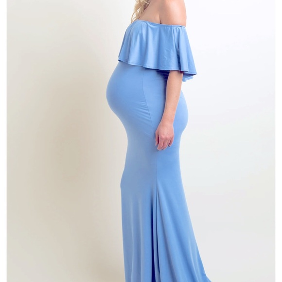 X-Large pinkbrush mathernity dress - Picture 2 of 8